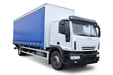Car Hire Peterlee - 18 Tonne Curtain Side Truck - Truck hire Peterlee