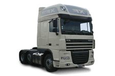 Car Hire Peterlee - 44 Tonne Sleeper Truck - Truck hire Peterlee
