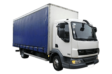 Car Hire Peterlee - 7.5 Tonne Curtain Side Truck - Truck hire Peterlee