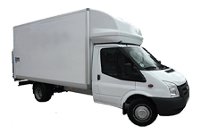 Car Hire Peterlee - Ford Luton Box Tail Lift - Van hire Peterlee