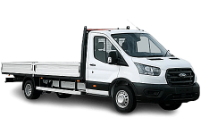 Car Hire Peterlee - Ford Transit Dropside Van - Van hire Peterlee